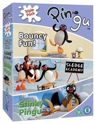 Pingu triple pack bouncy - triple, (bouncy
