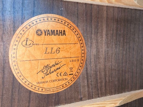 Yamaha ll6 series acoustic - yamaha,
