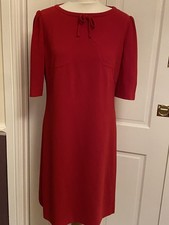 Hobbs red dress with bow Size 12