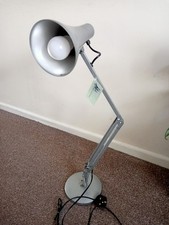 Anglepoise Model 90 Adjustable Lamp, Grey, Used