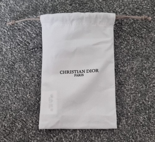 Dior white drawstring - drawstring, pouch