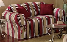 All Cotton Red Stripes