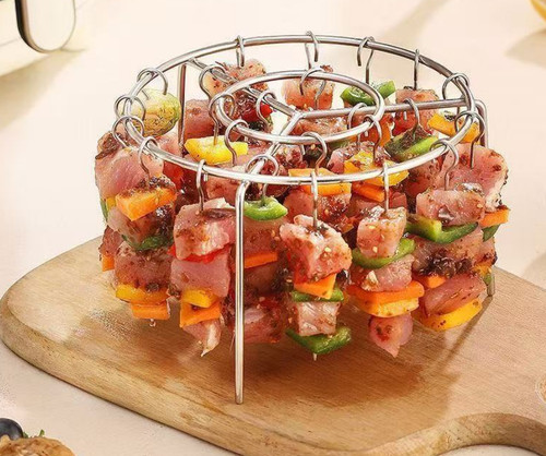 Air fryer grill rack - air, meat