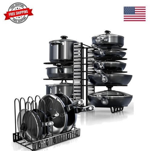 Pots and pans organizer under - pans,