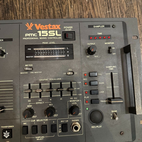 Vestax pmc 15sl - pmc-15sl, rare