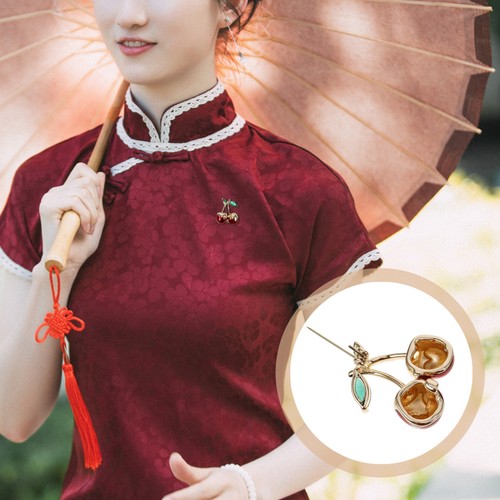 Creative cherry pin brooch - creative,