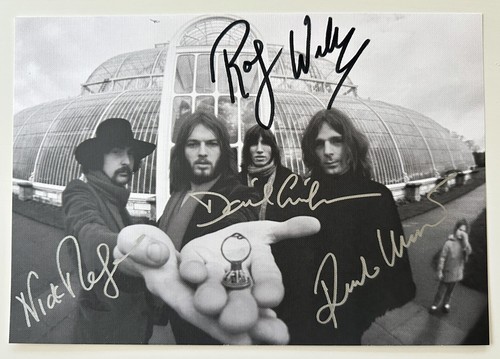 Pink floyd signed photo - pink, roger