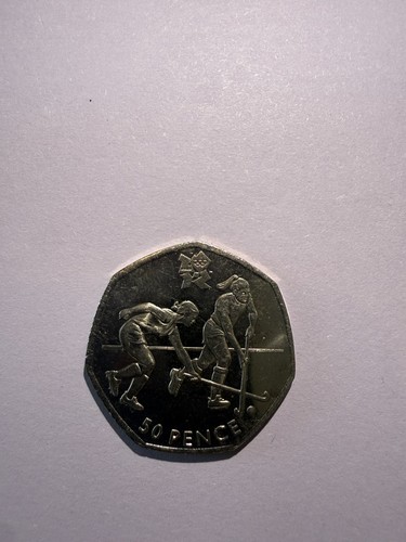 Olympic hockey 50p - olympic,