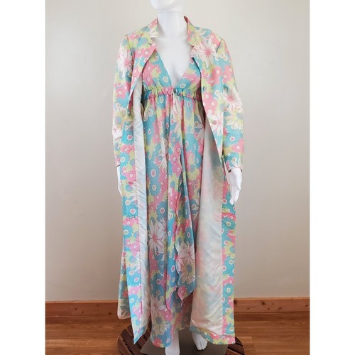 Vintage 1970s peignoir set - 1970s,