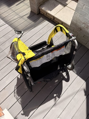 Halfords double bike trailer - ,