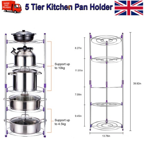 Tier kitchen pan - kitchen, stand