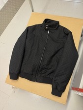 Gucci Black Bomber Jacket Zip