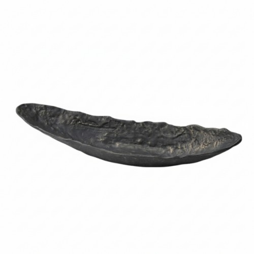 Sculptural tray cast aluminum - tray,