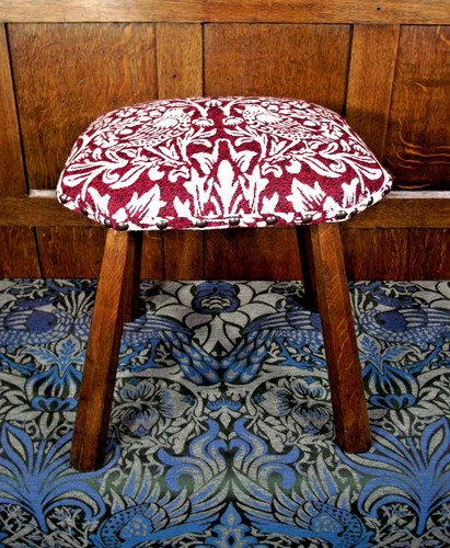 Arts and crafts chair stool - chair,
