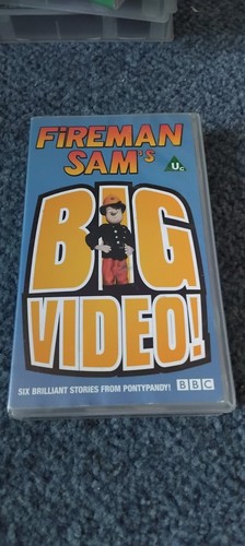 Fireman sam big video vhs - sam's, video!