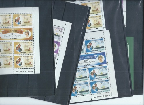 Tuvalu stamps 1981 royal - tuvalu, stamps.