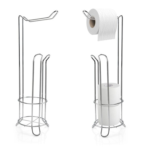 Free standing toilet roll