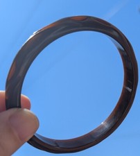 Vintage Art Deco Toffee Brown