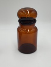 Brown Amber Colored Glass