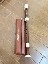 Aulos Alto Recorder Brown with