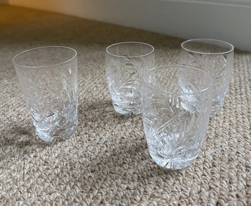 Vintage crystal cut - cut, glass
