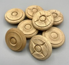 Wooden Pine Knobs For Drawers Cupboard Door Cabinet X 8 550mm Across