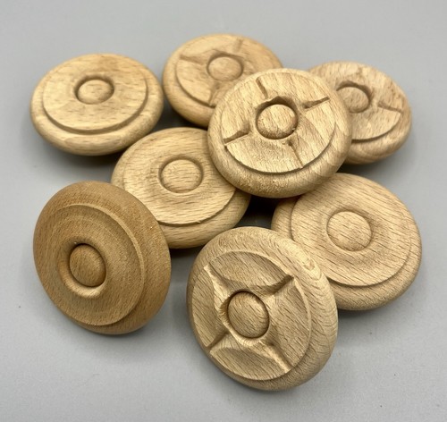 Wooden pine knobs for - pine, drawers