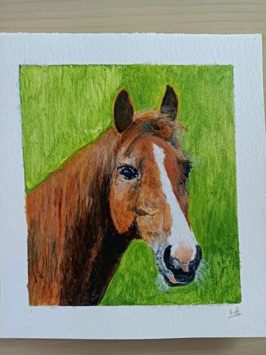 Original signed acrylic - original,