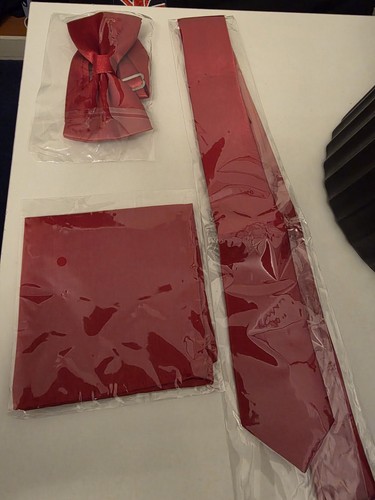 Mens new and - unused, burgundy