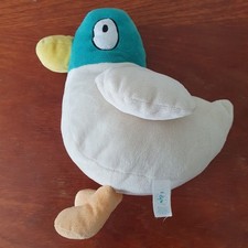 Sarah And Duck CBeebies 2012 Rare Duck Push Soft Cuddly Toy Posh Paws NO SOUNDS