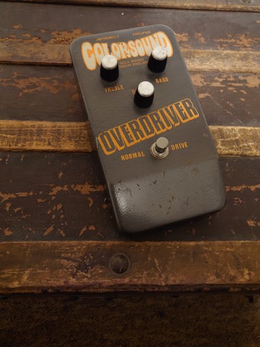 Colorsound overdriver 1970s - overdriver,