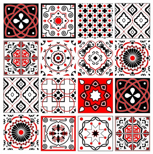 Tile stickers mosaic transfers - tile,