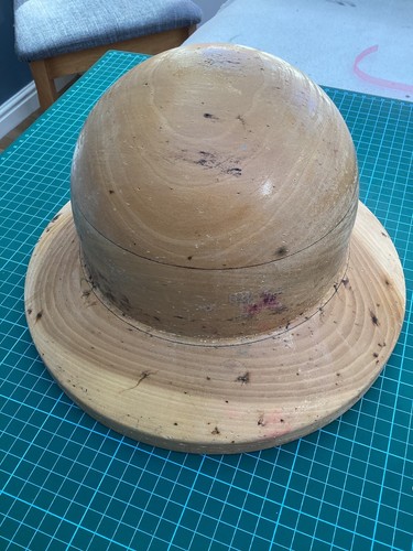 Guy morse brown wooden hat - guy,