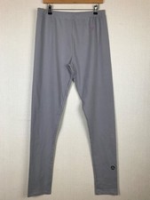 TWIN BIRDS 2XL Churidar Legging Pants Grey Long Lean Cotton Blend