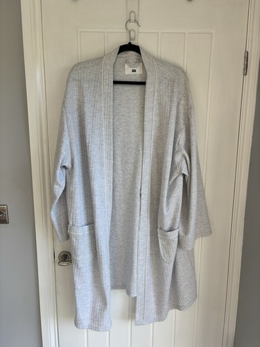 Grey cotton blend waffle - f&f,