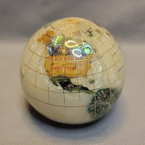 Vtg multi gemstone - gemstone, inlaid