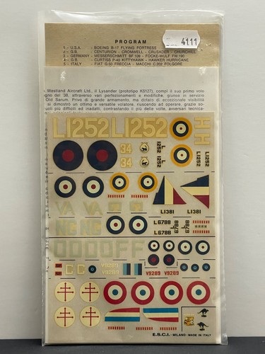Esci decals 72 - -, 1:72