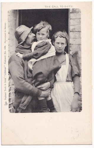Raphael tuck lifeboat postcard - raphael,
