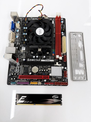Biostar a55md2 motherboard - motherboard, +