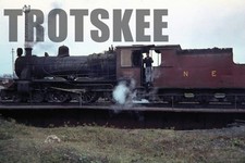 35mm Slide INDIAN Railways Steam Loco 31601 c1970s Original