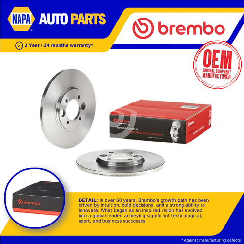 Brake discs pair - 2x,