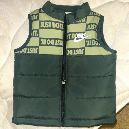 Nike boys green - nike, puffer
