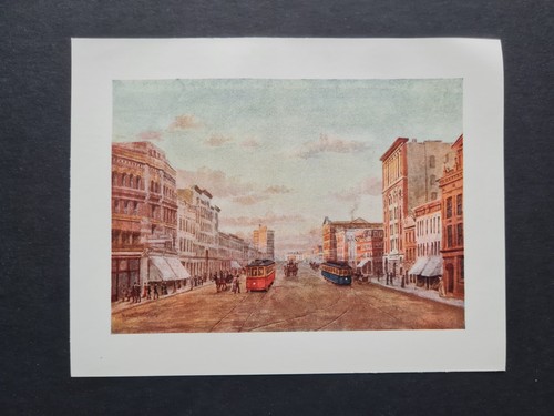 Antique 1907 print winnipeg - 1907,