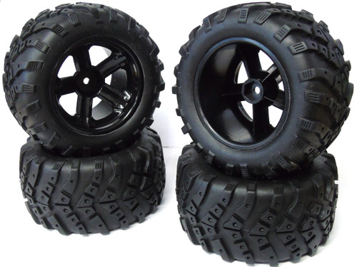 Truck wheels complete - rc,