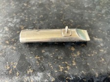 Antique SAMPSON MORDEN Victorian Solid Silver Vesta Whistle Combination Novelty.