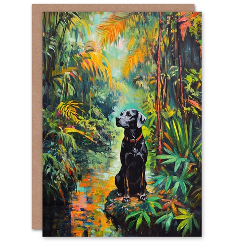 Dog lover black labrador pet - dog,