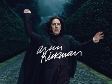 Alan Rickman Signed Autograph