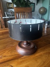 antique victorian zoetrope optical illusion with many views circa 1890 on stand