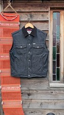 Iron and Resin Waxed Canvas Scout Vest | Small | Made In USA