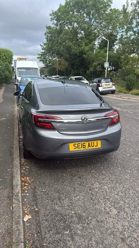 Grey colour rear bumper - colour, for